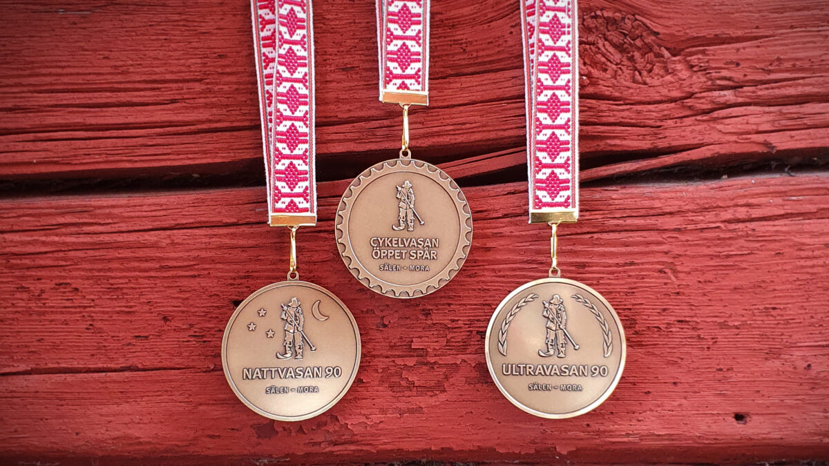 Vasaloppets nya medaljer som introduceras 2020