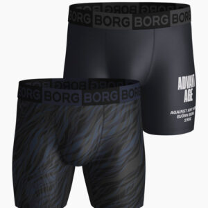 Björn Borg Layering Zebra Philip Performance Shorts 2-pack Ensign Blue, L