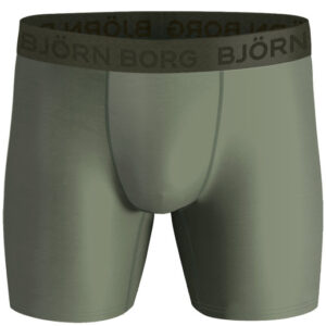 Björn Borg Solid Performance Shorts Oil Green, XL